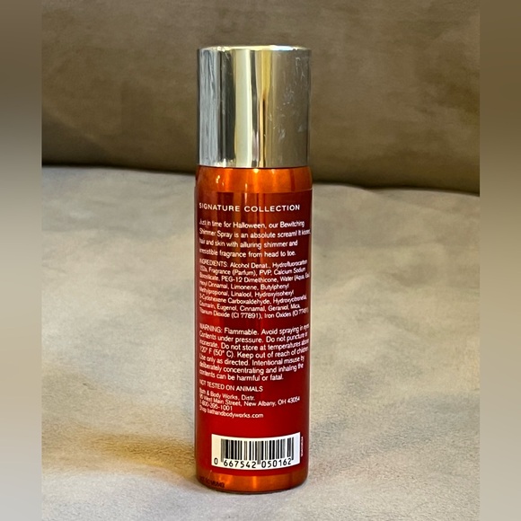 Bath & Body Works. Purrfect Pumpkin. Bewitching Shimmer for Hair & Body. - Picture 2 of 5